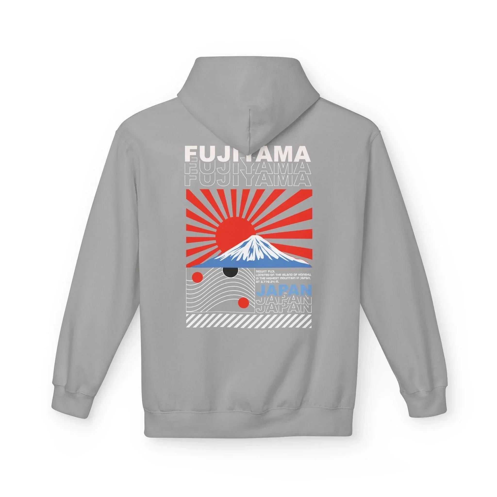 Fujiyama Japan Streetwear Cozy Fleece Hoodie - Ultimate Comfort & Style