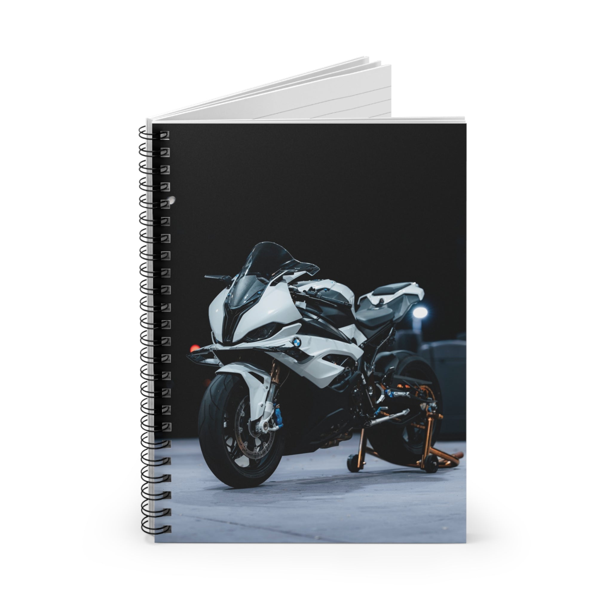 BMW S1000RR Motorcycle Spiral Notebook #103 - Throttle Designs