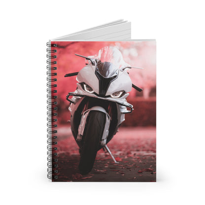 BMW S1000RR Motorcycle Spiral Notebook #008 - Throttle Designs