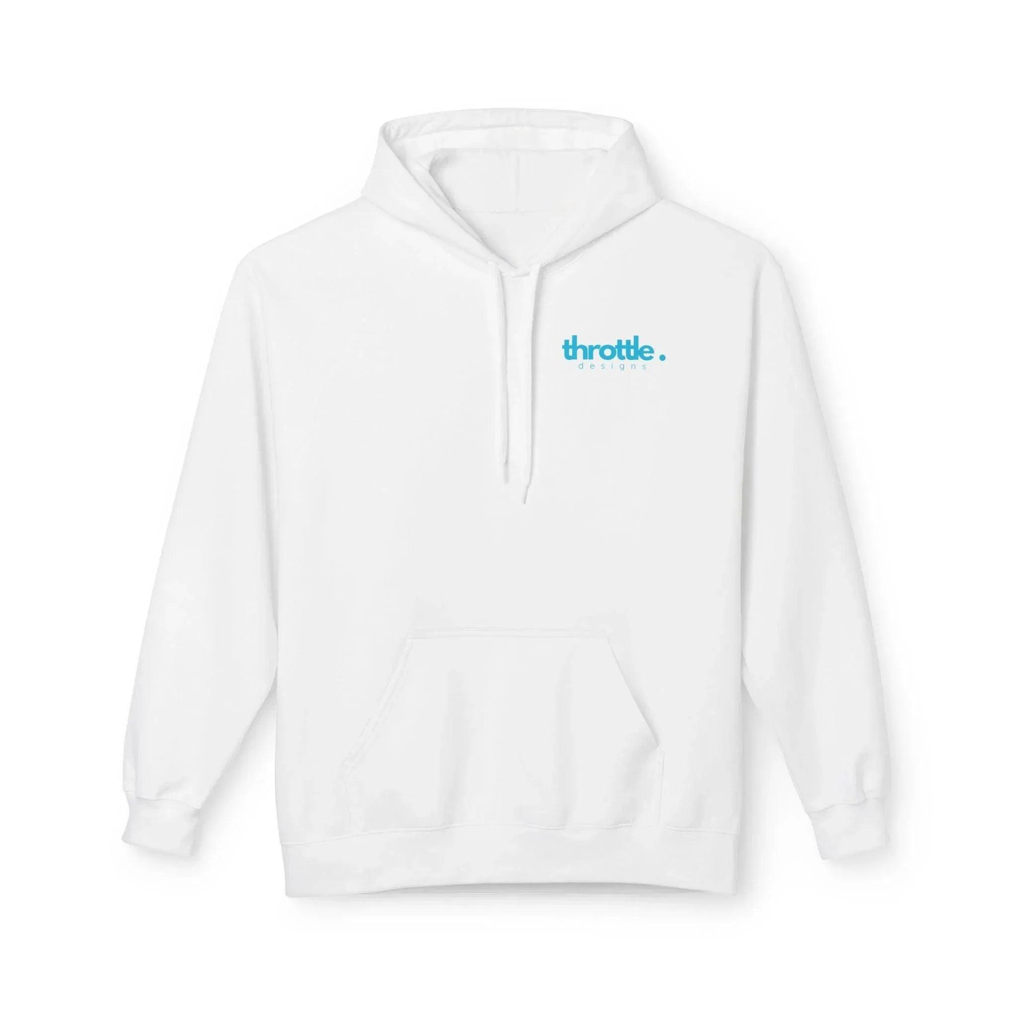 Cozy Retro Palm Tree Sunset Fleece Pullover Hoodie for Ultimate Comfort