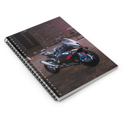 BMW M1000RR Motorcycle Spiral Notebook #008 - Throttle Designs