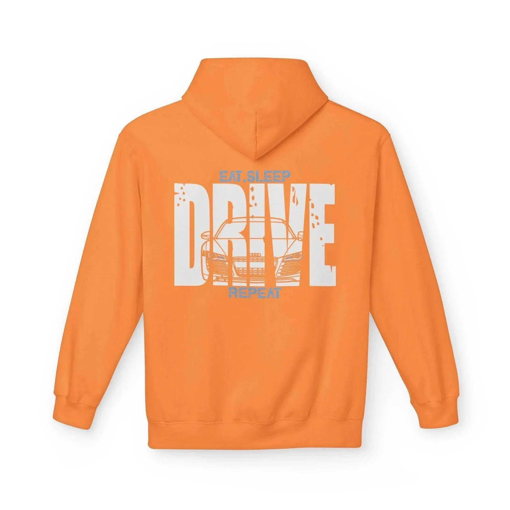 Audi R8 DRIVE Fleece Hoodie - Premium Comfort & Style for Enthusiasts