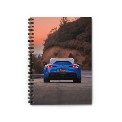 Toyota Supra Mk5 Automotive Spiral Notebook #004 - Throttle Designs