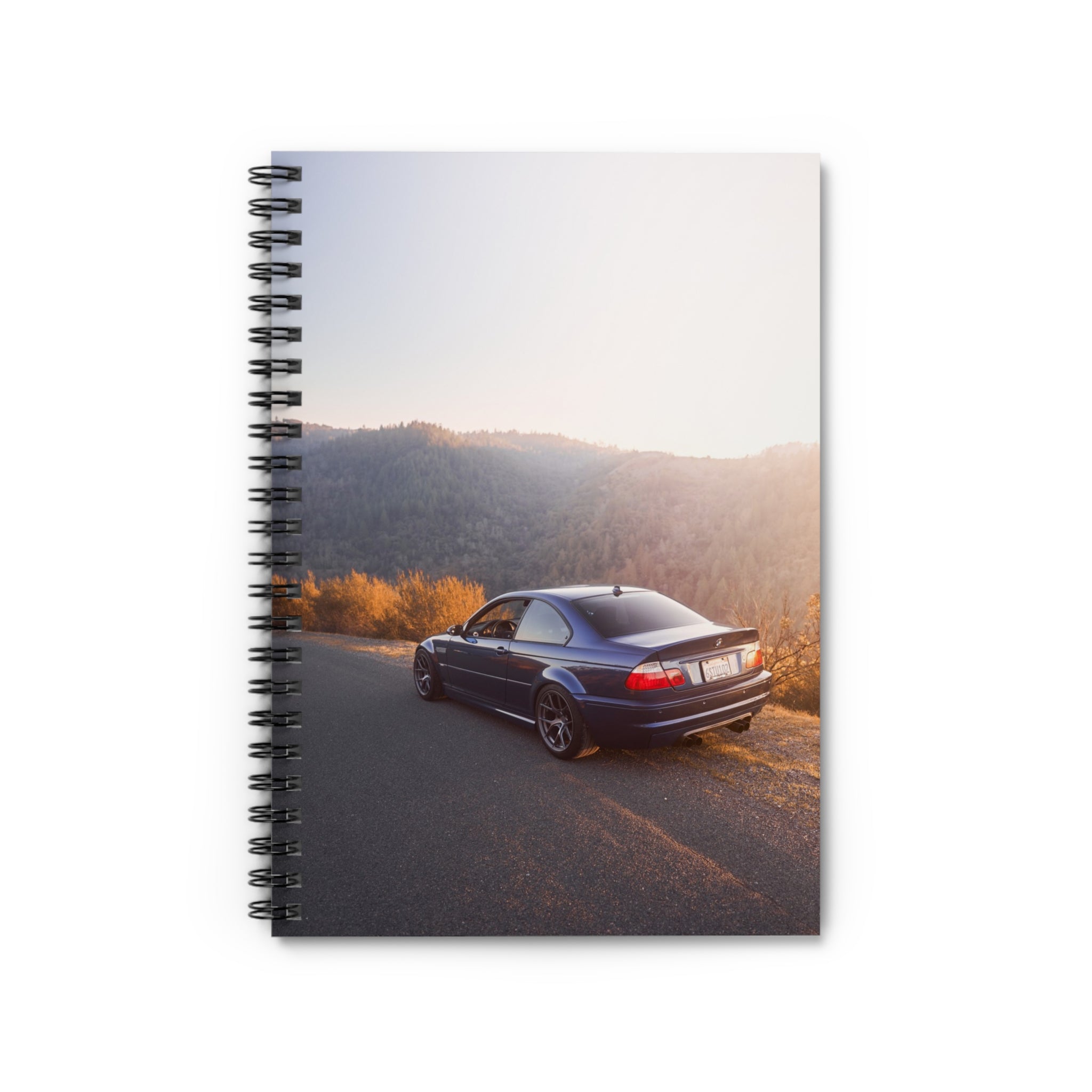 BMW E46 M3 Automotive Spiral Notebook #001 - Throttle Designs