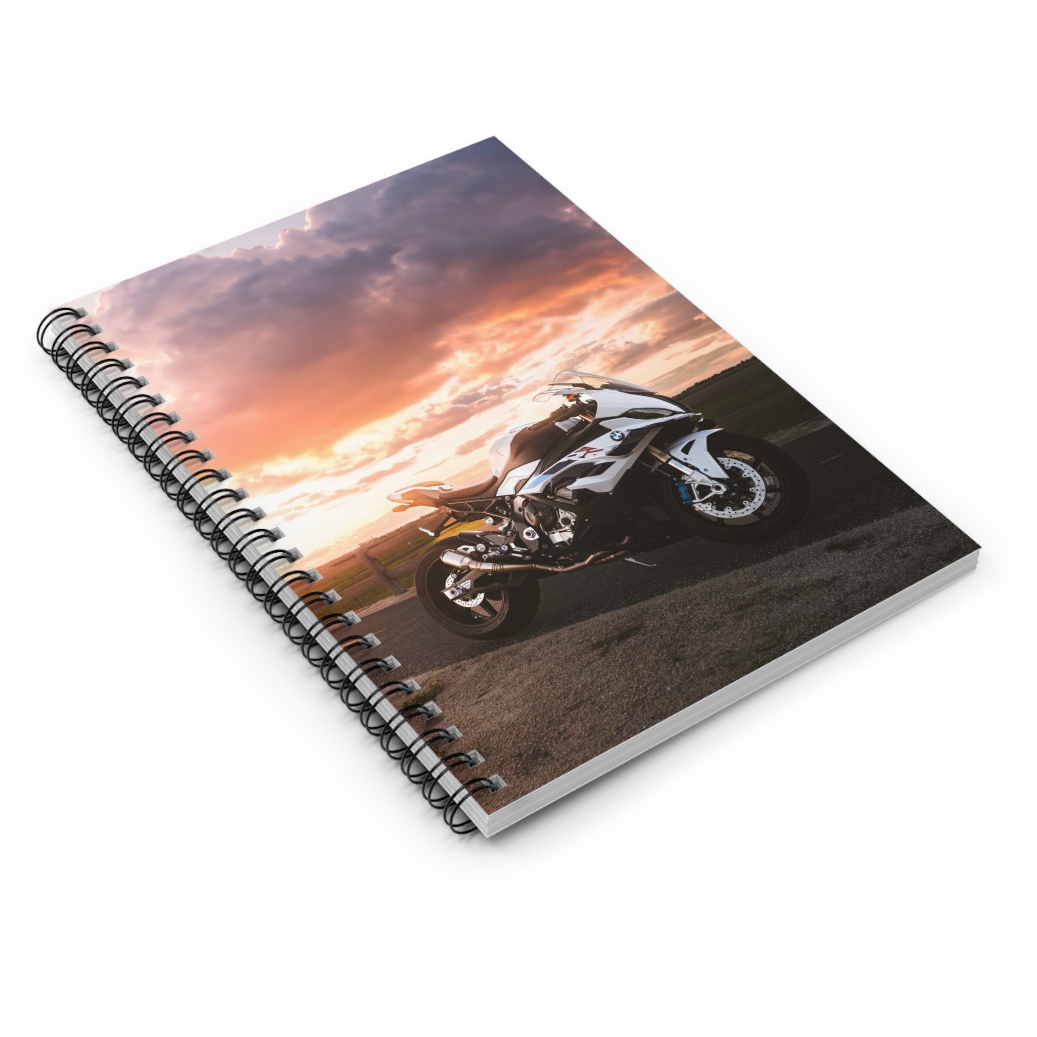 BMW S1000RR Motorcycle Spiral Notebook #072 - Throttle Designs