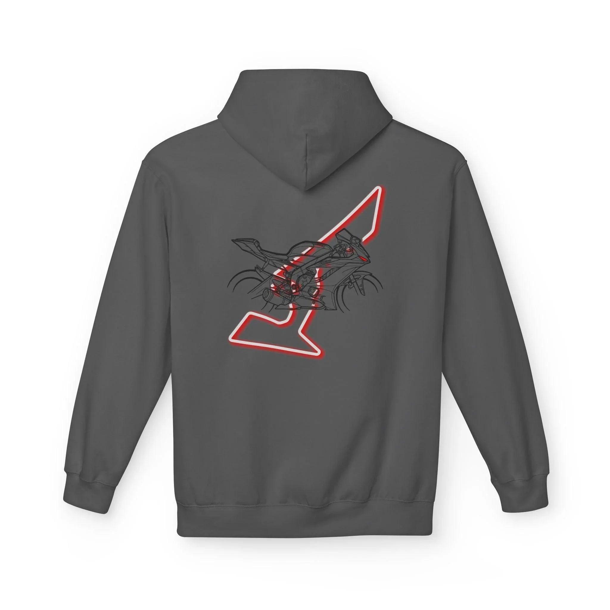 Yamaha R6 Red Eyes Hoodie - Ultimate Comfort for Racing Fans
