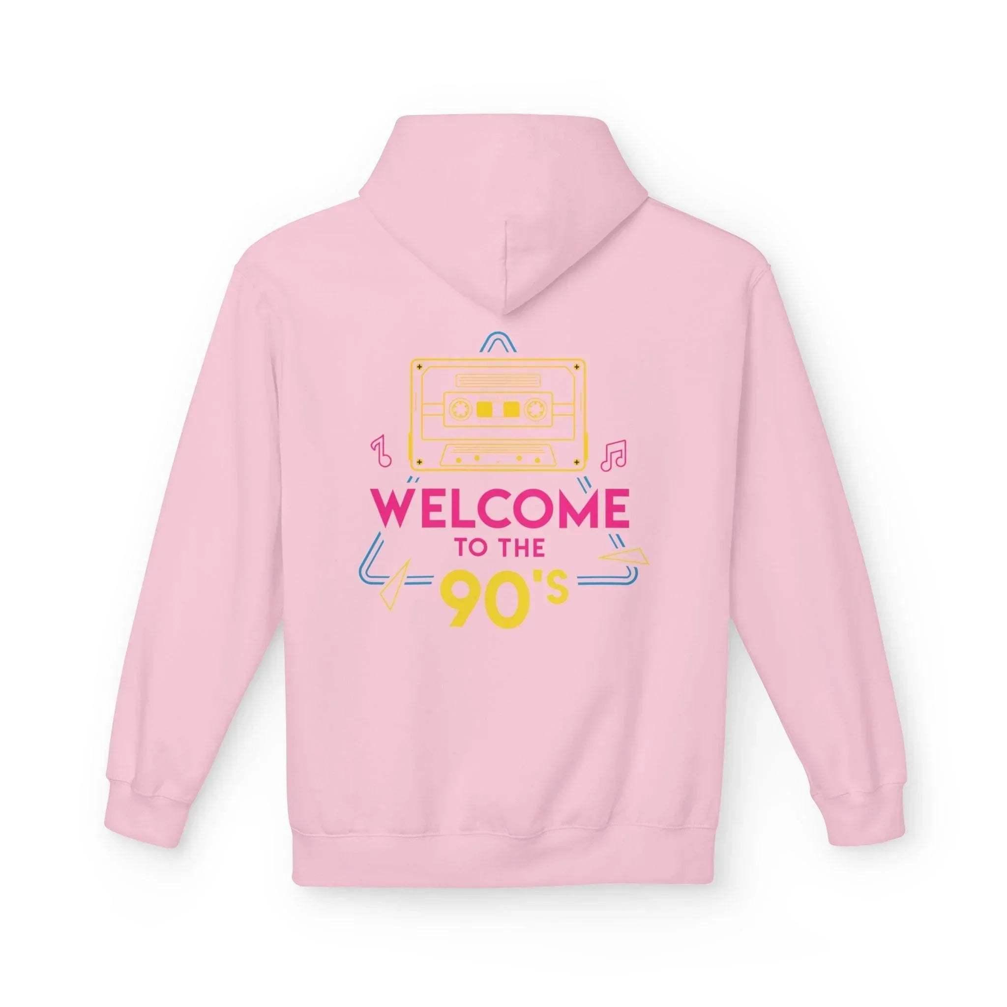 Nostalgic 90's Vibes Premium Fleece Hoodie for Ultimate Comfort