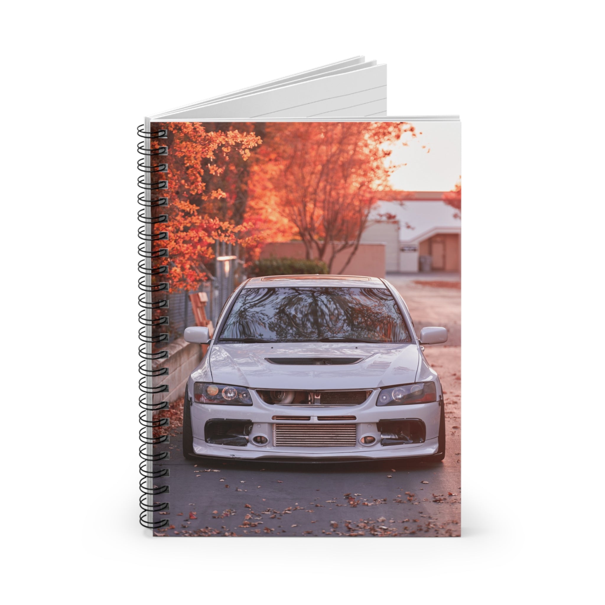 Mitsubishi Evo 8 Automotive Spiral Notebook #032 - Throttle Designs