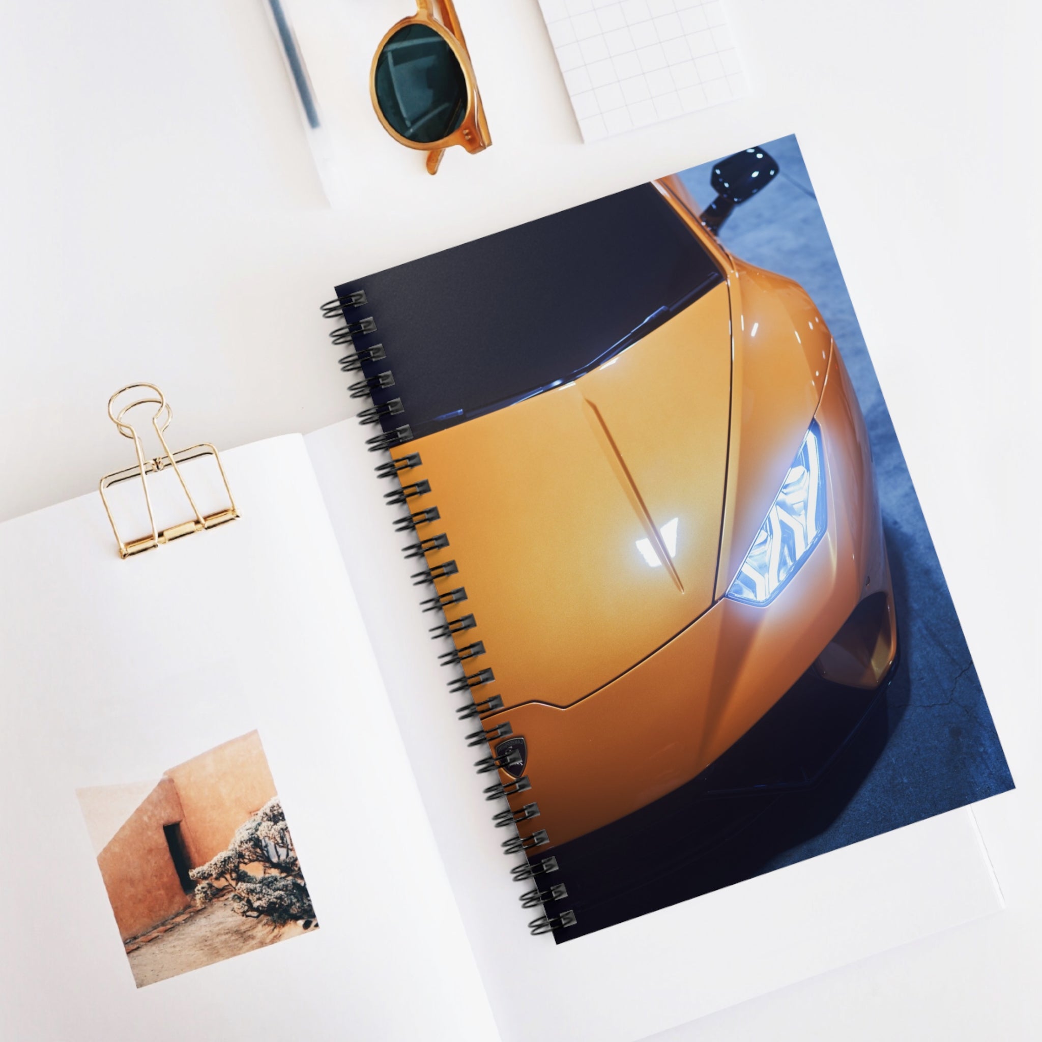 Lamborghini Huracan Automotive Spiral Notebook #024 - Throttle Designs