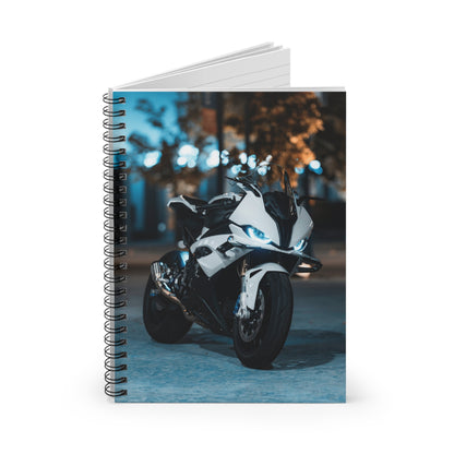 BMW S1000RR Motorcycle Spiral Notebook #084 - Throttle Designs