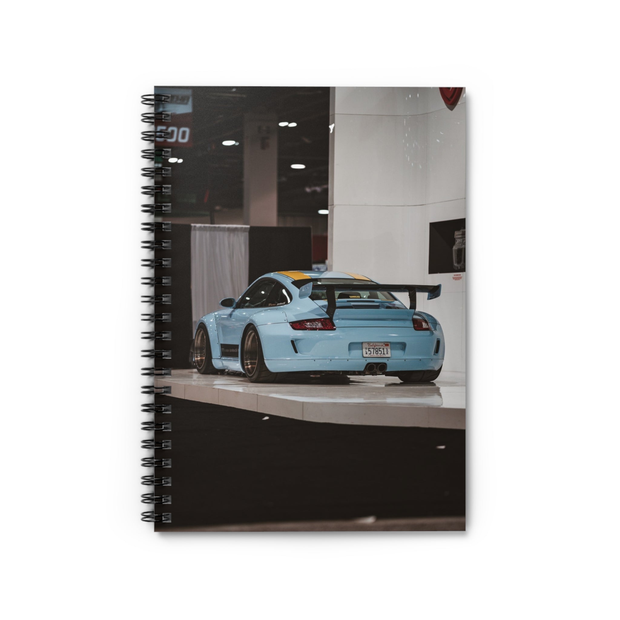 Porsche 911 Carrera 4 Automotive Spiral Notebook #003 - Throttle Designs