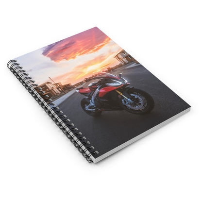 Aprilia RSV4 1100 Factory Motorcycle Spiral Notebook #028 - Throttle Designs