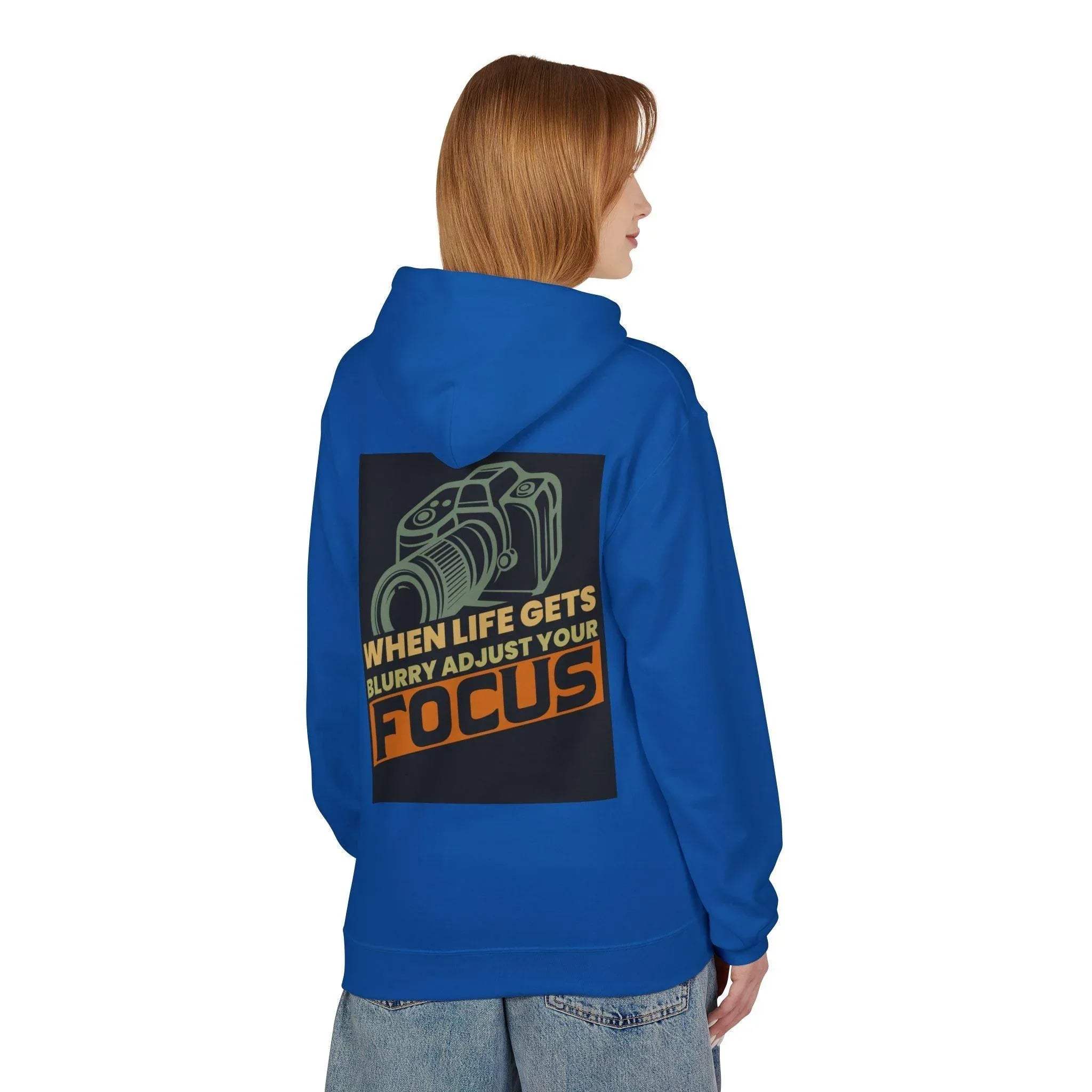 Ultimate Photographer's Fleece Hoodie: 'Adjust Your Focus' Comfort & Style