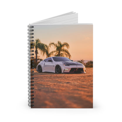 Nissan 370z Automotive Spiral Notebook #007 - Throttle Designs