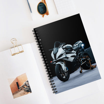 BMW S1000RR Motorcycle Spiral Notebook #103 - Throttle Designs