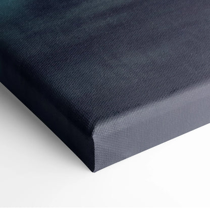 Ferrari 458 italia inspired supercar canvas art in dark navy textured woven fabric with slightly raised edges