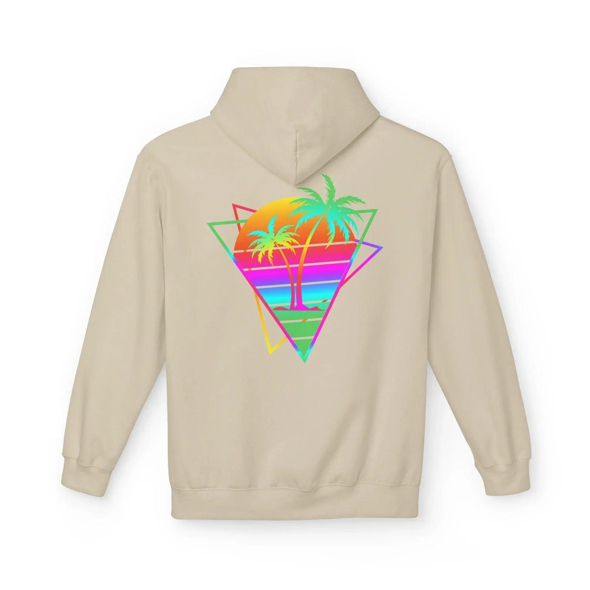 Vaporwave Vintage Fleece Hoodie for Ultimate Comfort and Style