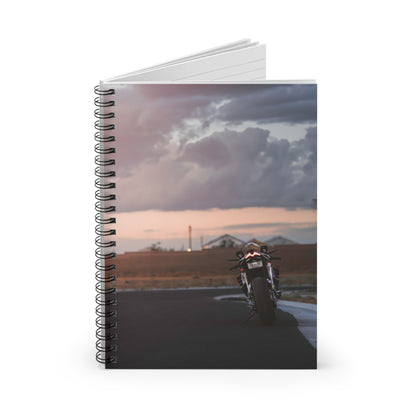 Aprilia RSV4 1100 Factory Motorcycle Spiral Notebook #008 - Throttle Designs