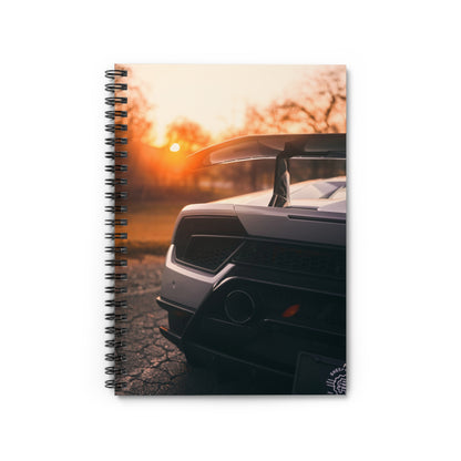 Lamborghini Huracan Automotive Spiral Notebook #041 - Throttle Designs