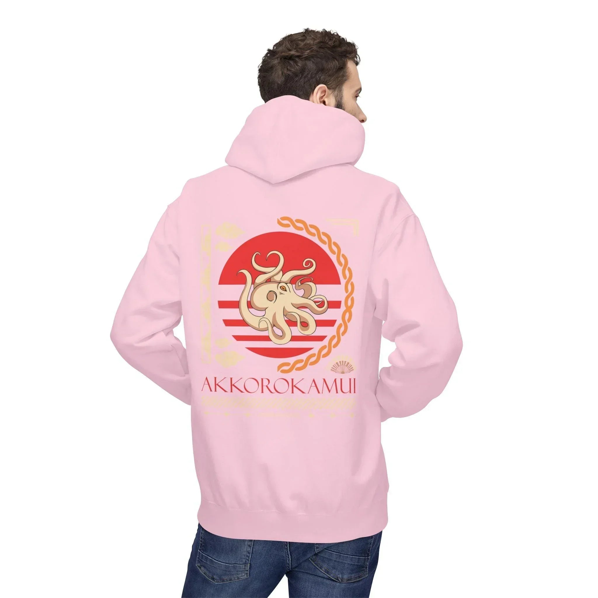Ultimate Comfort Japanese Streetwear Fleece Hoodie – Akkorokamui Edition