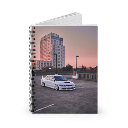 Mitsubishi Evo 8 Automotive Spiral Notebook #029 - Throttle Designs