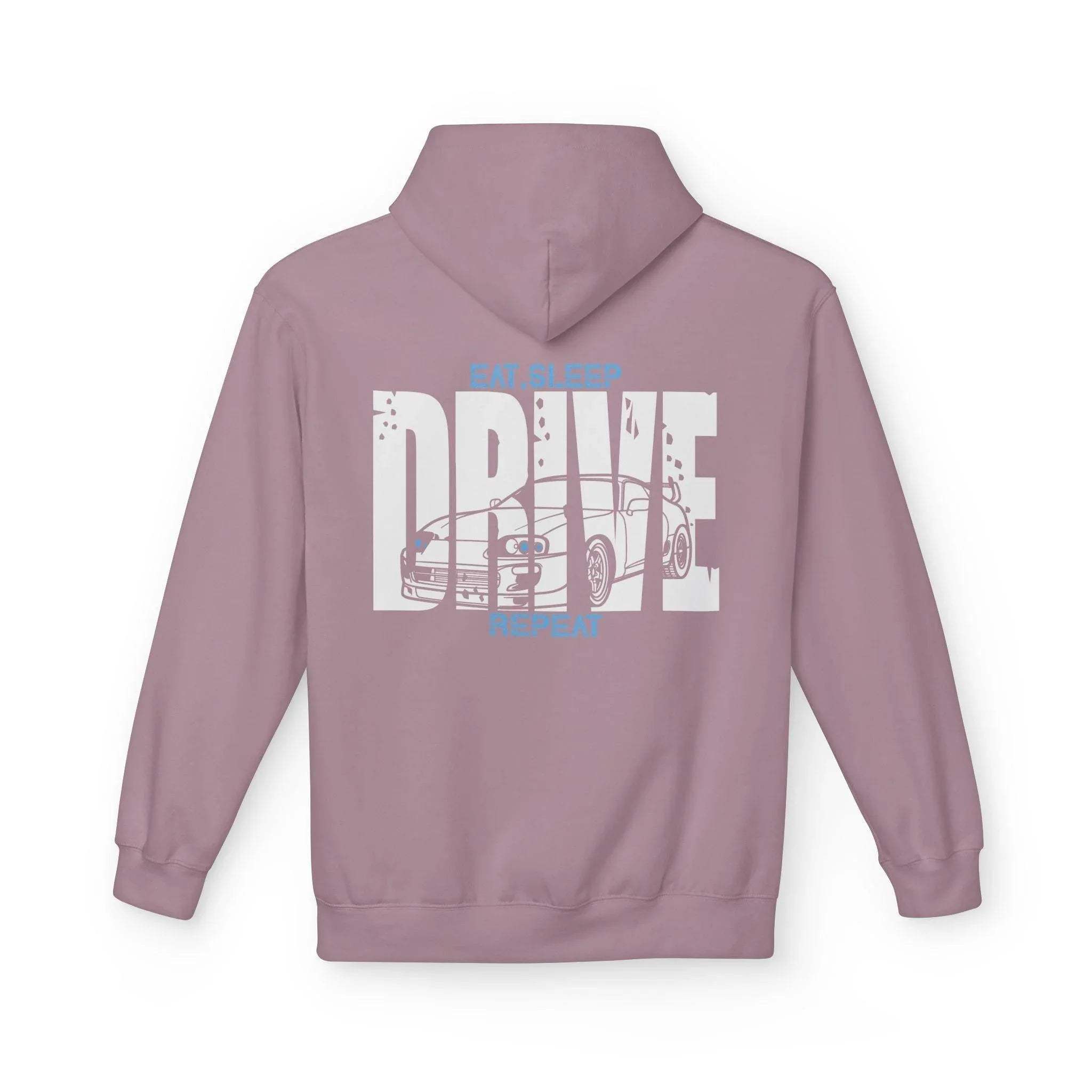 Toyota Supra Mk4 DRIVE Fleece Hoodie for Car Enthusiasts