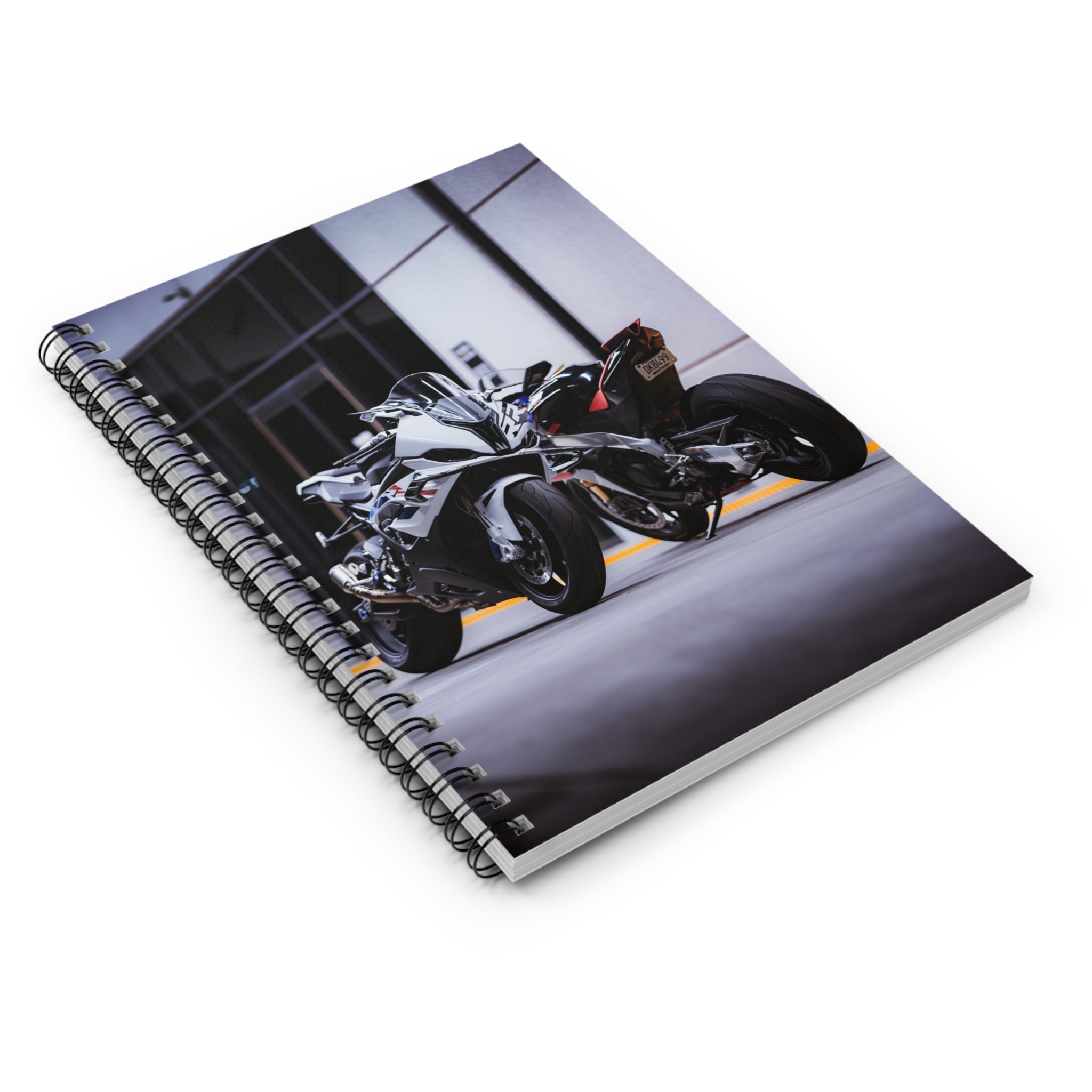 BMW S1000RR and Aprilia RSV4 Motorcycle Spiral Notebook #002 - Throttle Designs