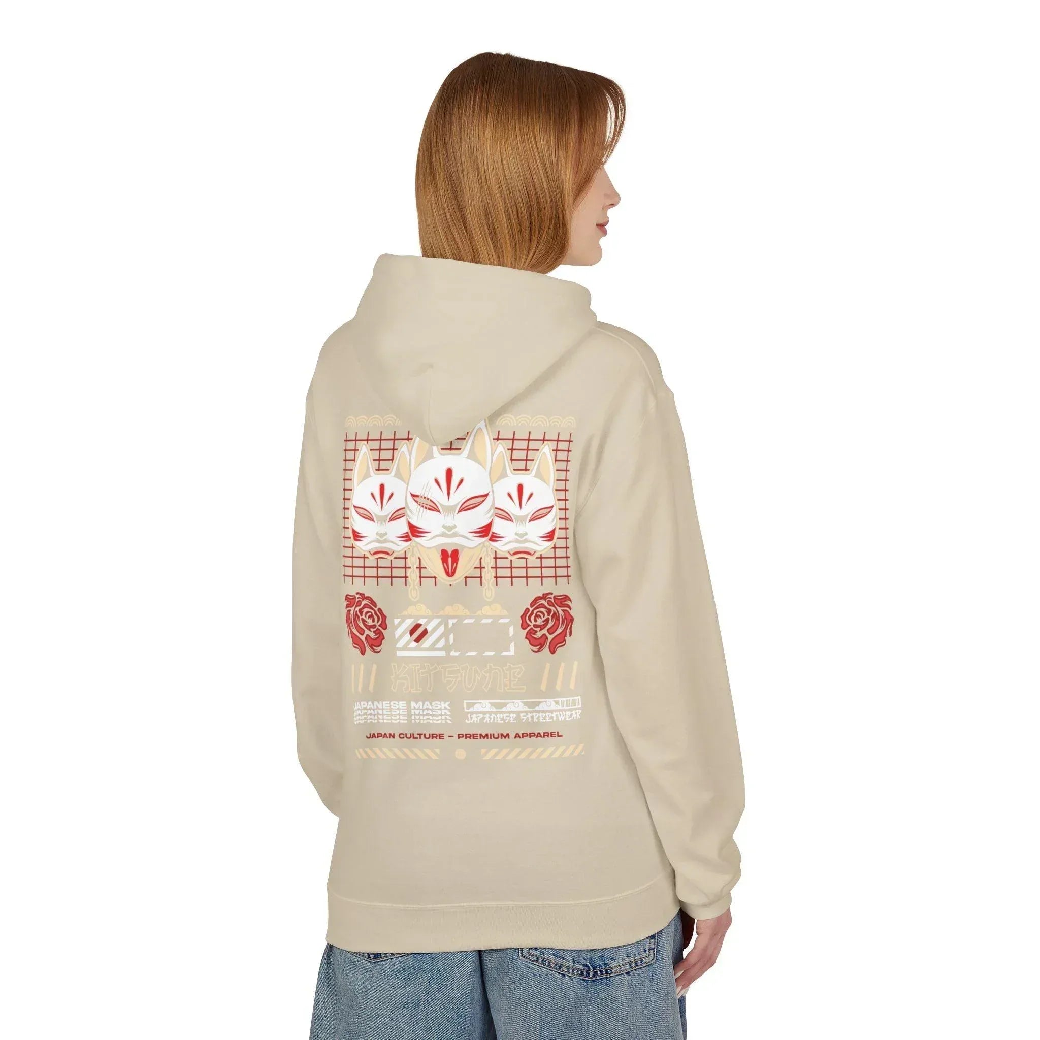 Ultimate Kitsune Japanese Streetwear Fleece Hoodie for Comfort and Style
