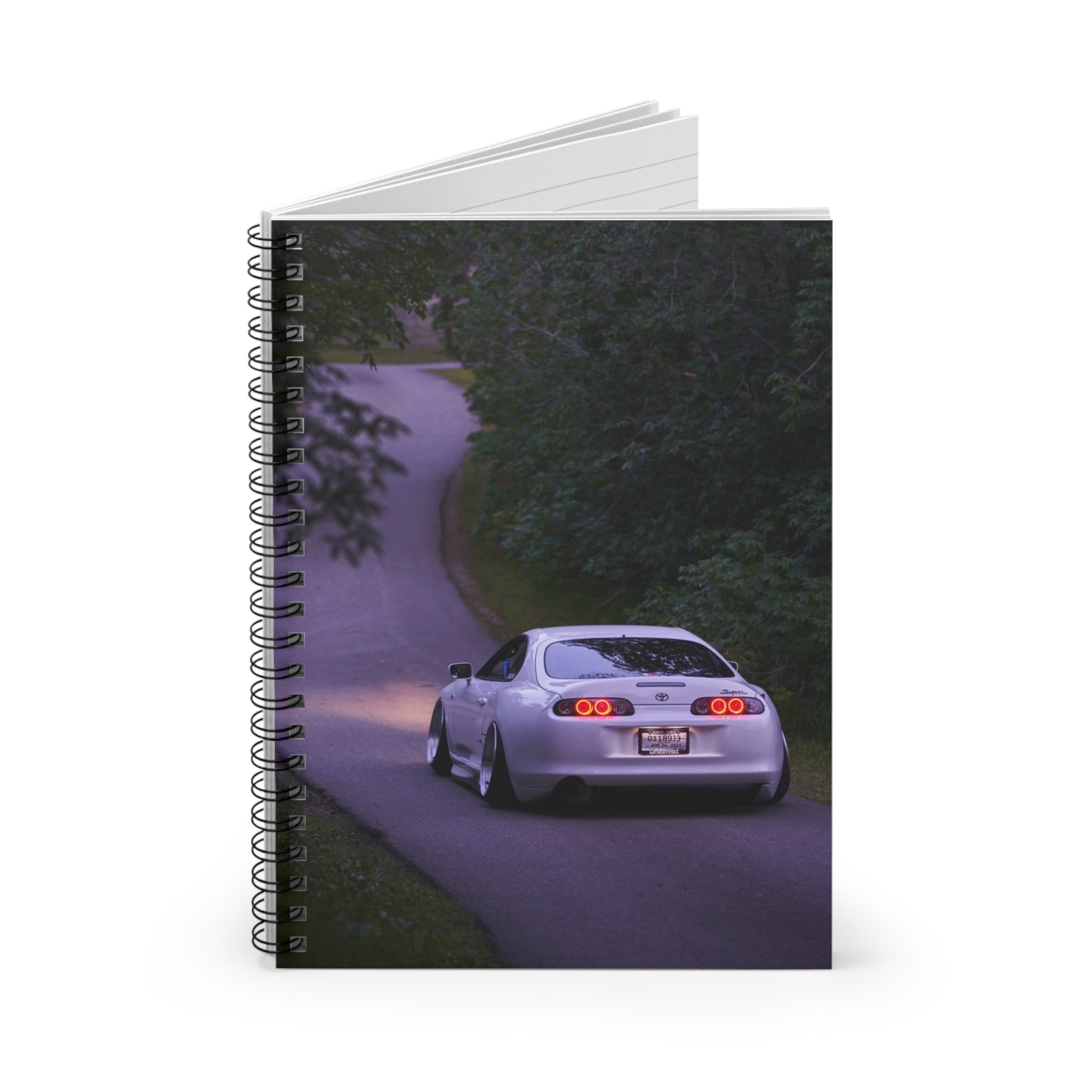 Toyota Supra Mk4 Automotive Spiral Notebook #010 - Throttle Designs