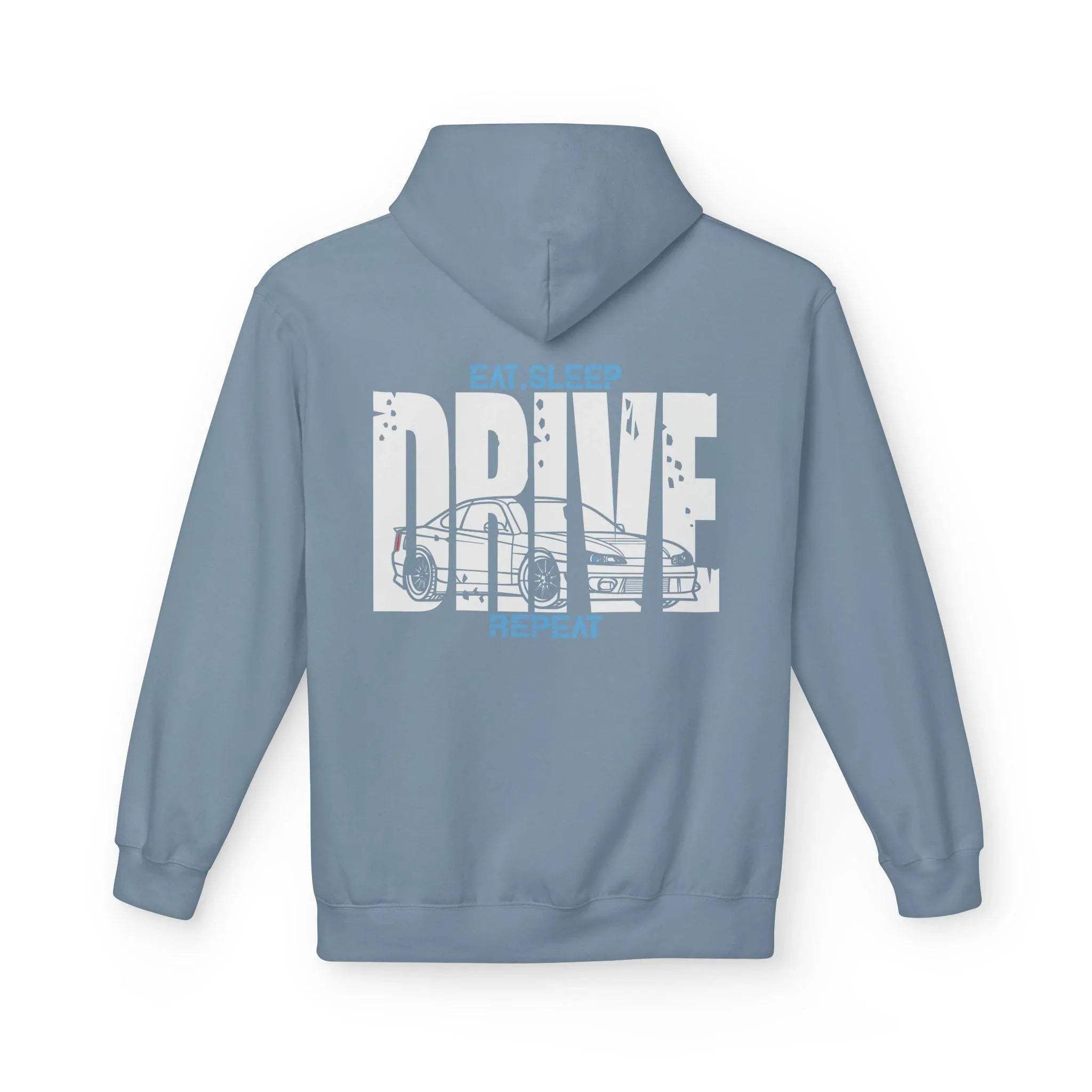 Nissan S15 240sx DRIVE Fleece Hoodie for Car Enthusiasts