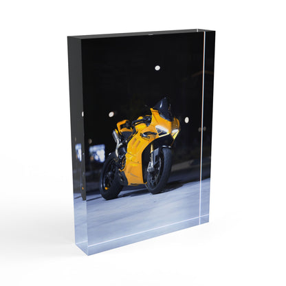 Ducati V4S Motorcycle Acrylic Photo Block #003 - Throttle Designs