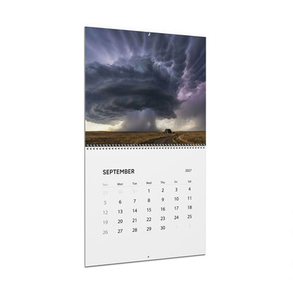 2027 Storm Artwork Wall Calendar – Dramatic Skies, Lightning & Powerful Weather Art Collection