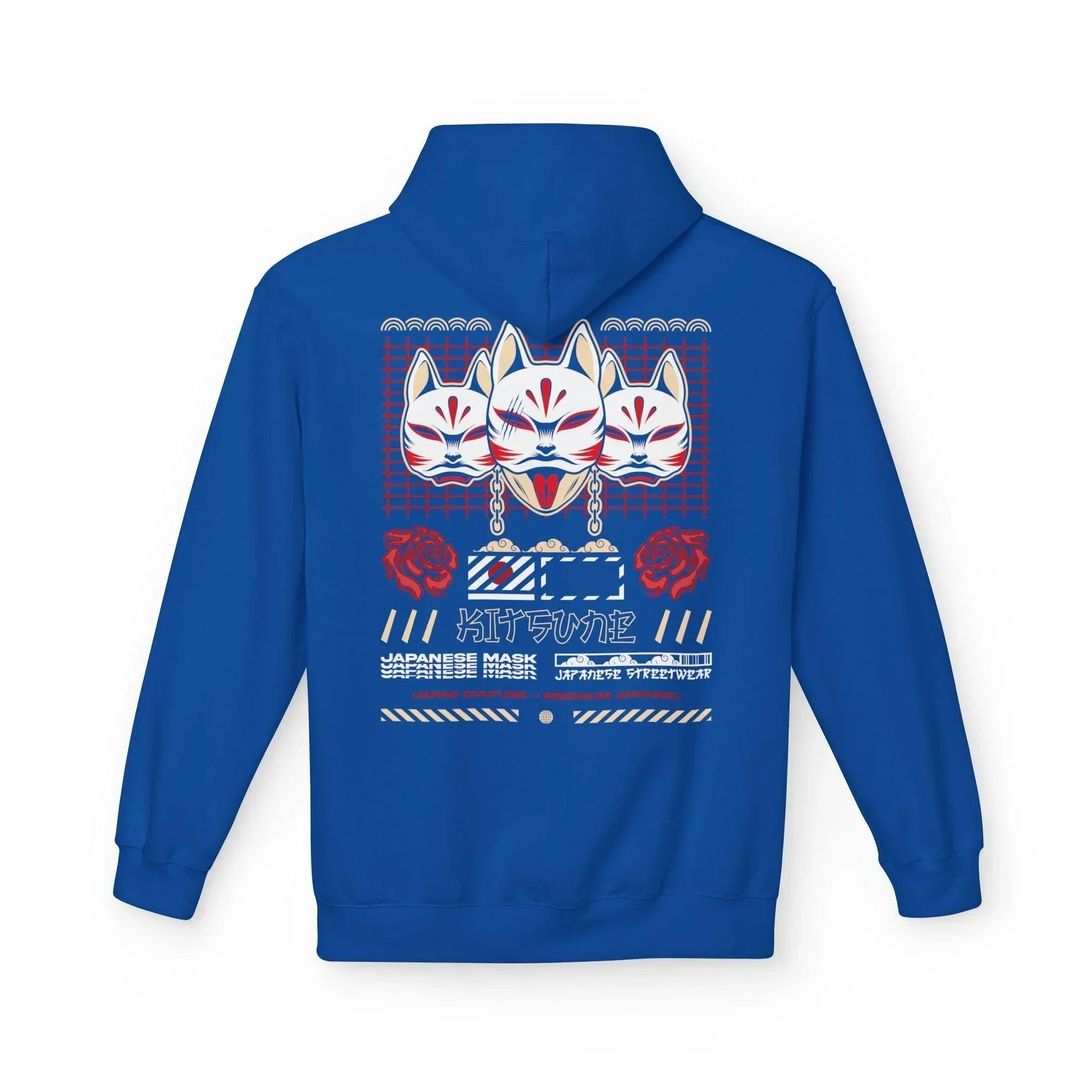 Ultimate Kitsune Japanese Streetwear Fleece Hoodie for Comfort and Style