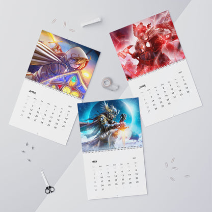 2027 Fantasy Illustration Wall Calendar – Epic Characters, Mystical Scenes & Fantasy Worlds