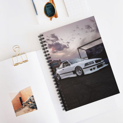 BMW E36 M3 Automotive Spiral Notebook #002 - Throttle Designs