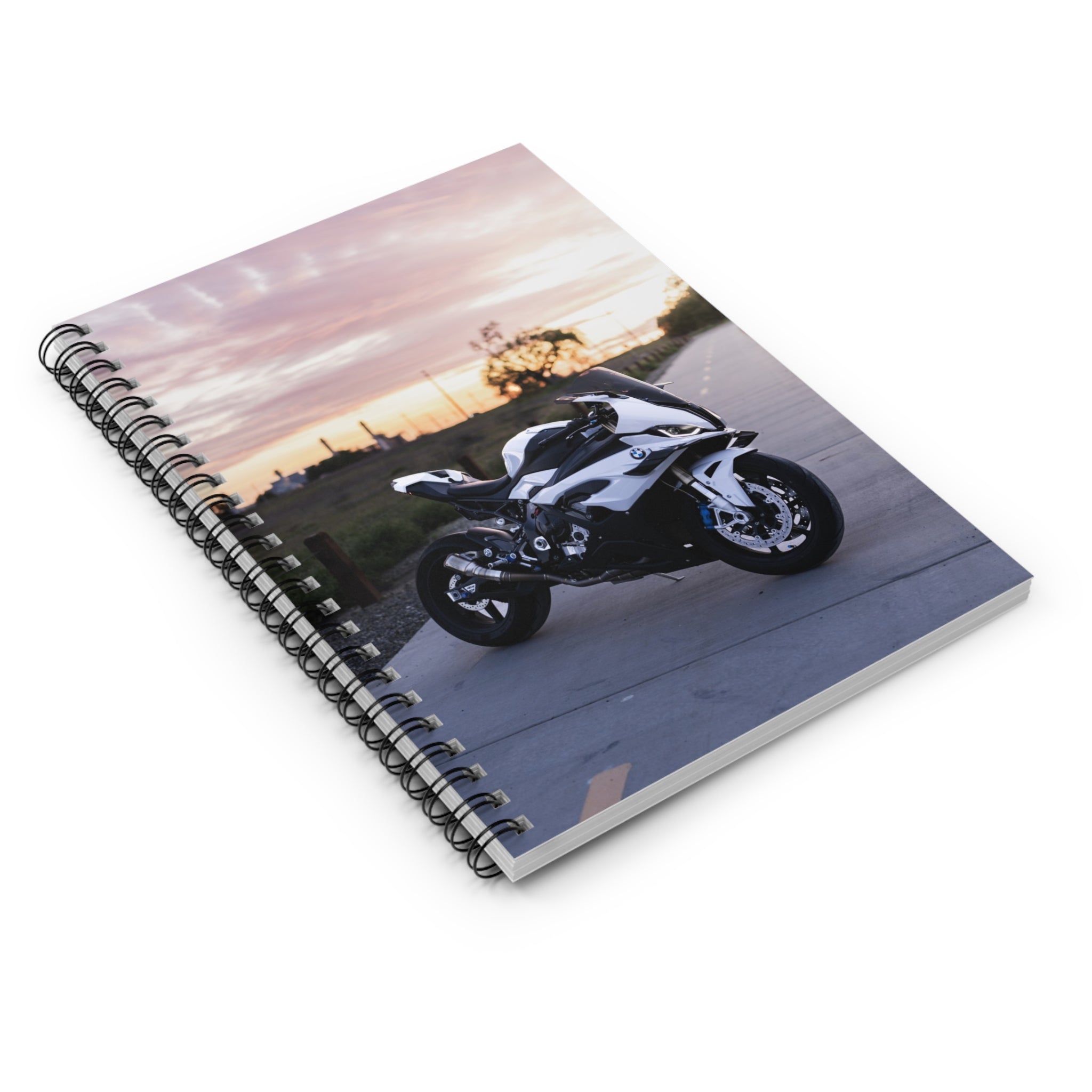 BMW S1000RR Motorcycle Spiral Notebook #034 - Throttle Designs