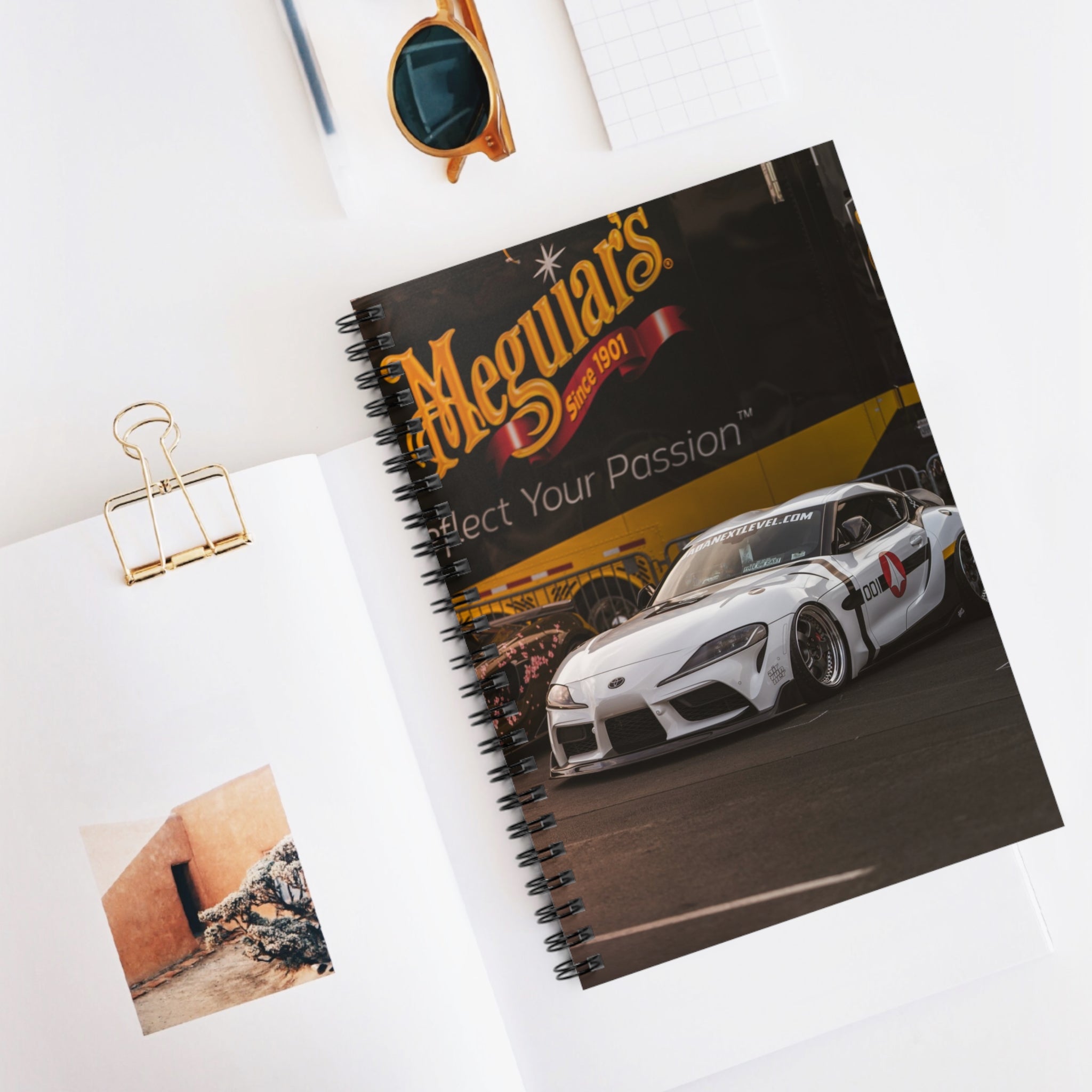 Toyota Supra Mk5 Automotive Spiral Notebook #001 - Throttle Designs