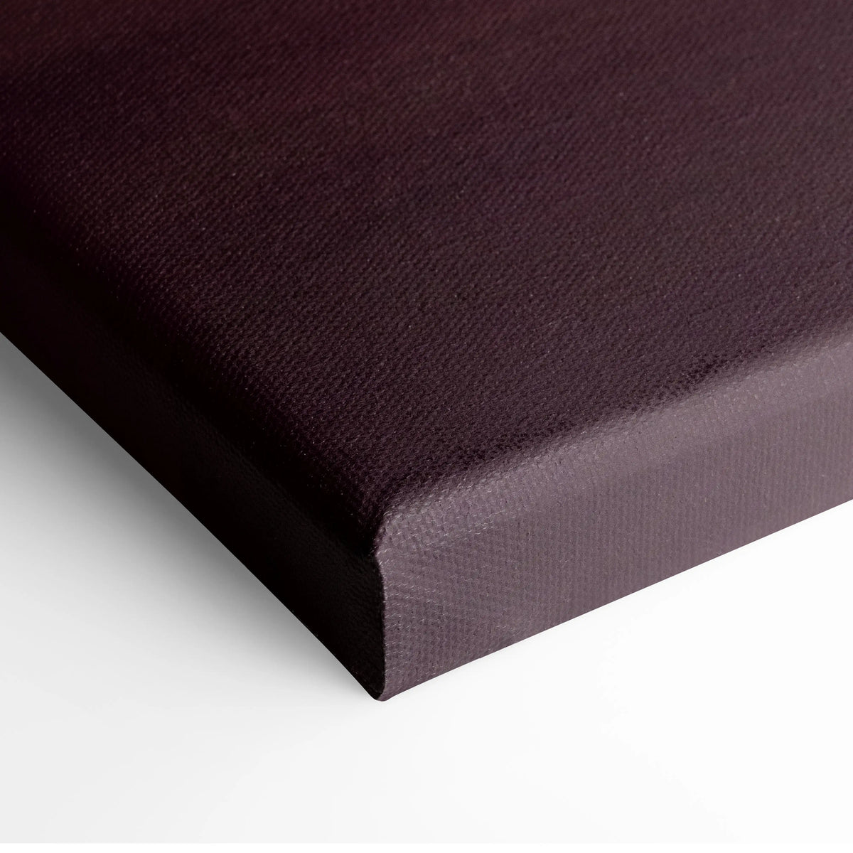 Dark purple canvas with textured woven surface and raised edges for ferrari sf90 spider inspired supercar wall art print