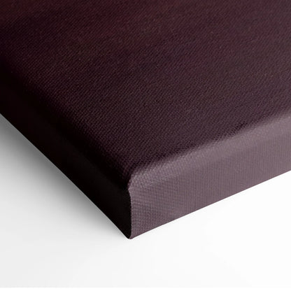 Dark purple canvas with textured woven surface and raised edges for ferrari sf90 spider inspired supercar wall art print