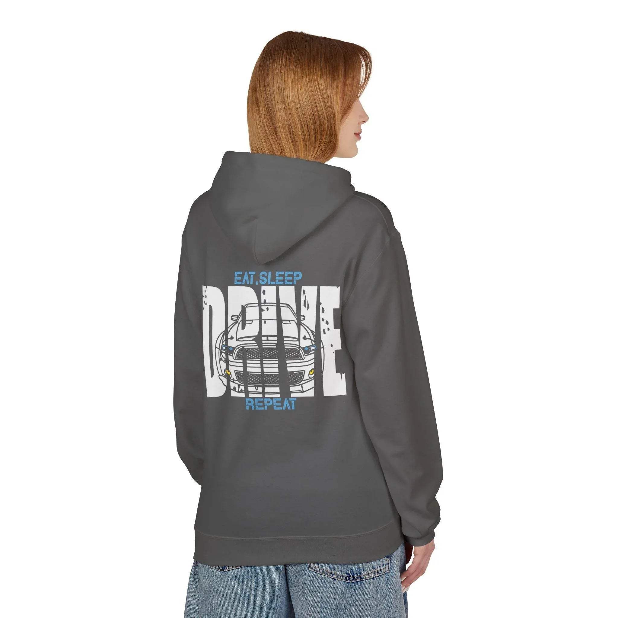 Nissan R34 GT-R DRIVE Fleece Hoodie - Premium Comfort & Style