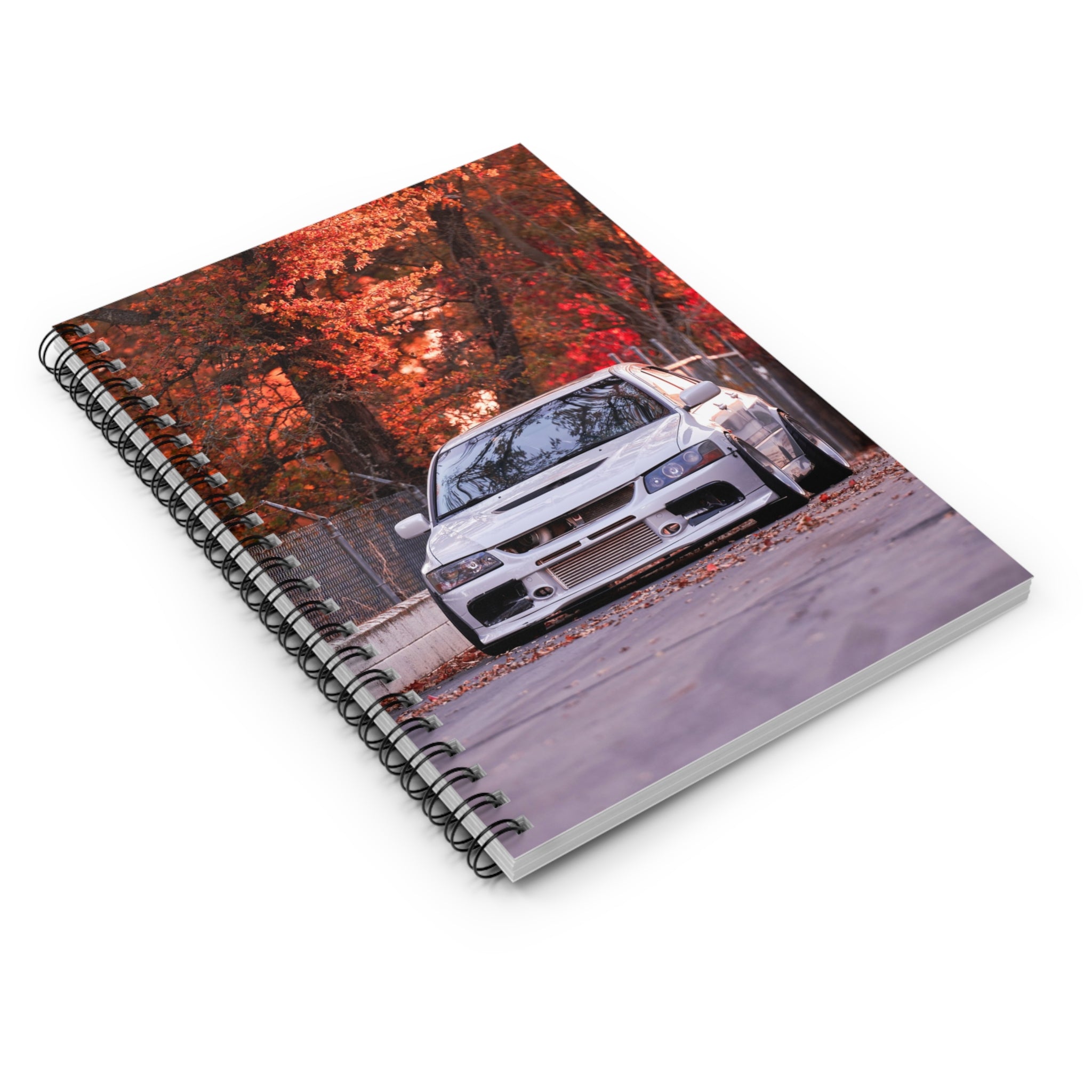 Mitsubishi Evo 8 Automotive Spiral Notebook #031 - Throttle Designs