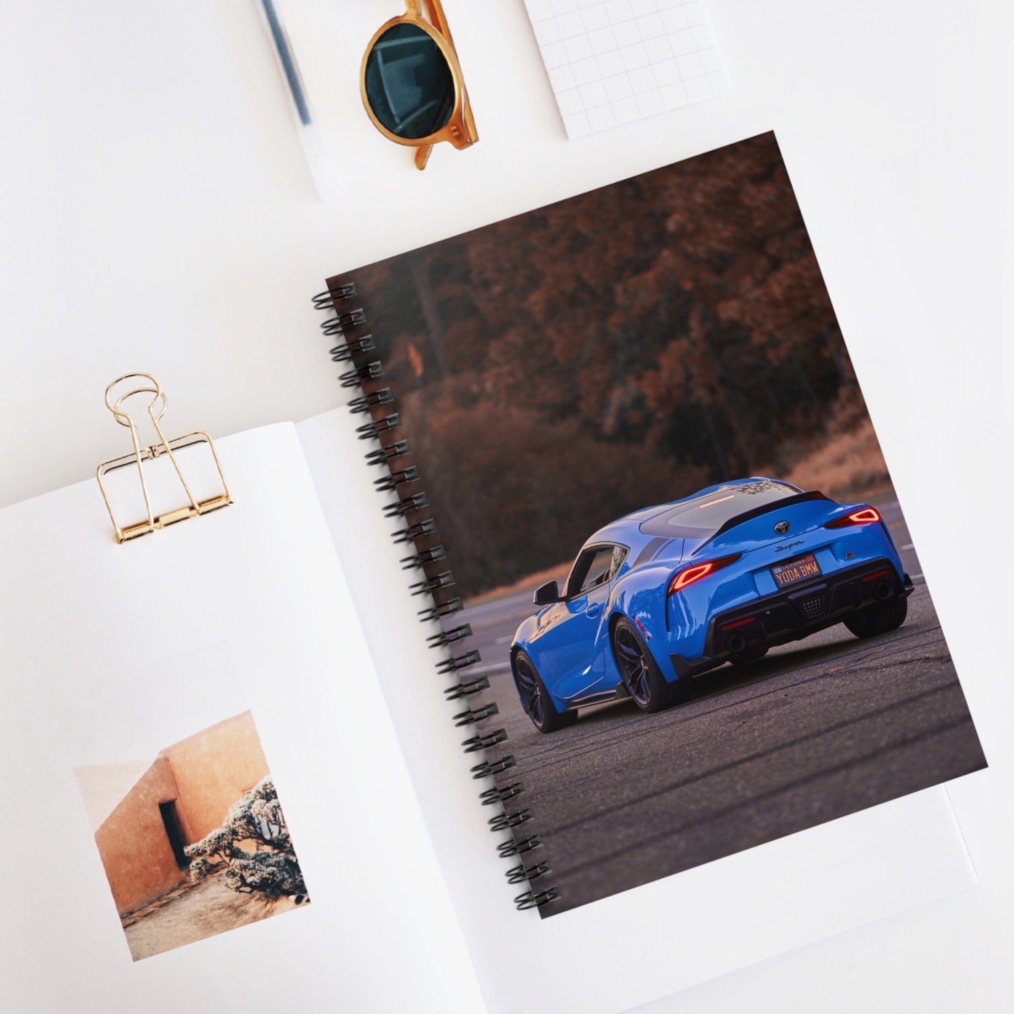 Toyota Supra Mk5 Automotive Spiral Notebook #003 - Throttle Designs