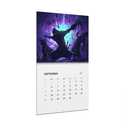 2027 Vaporwave Fantasy Artwork Wall Calendar – Colorful Dreamlike Art Collection