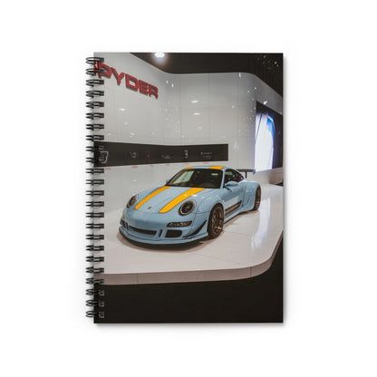 Porsche 911 Carrera 4 Automotive Spiral Notebook #001 - Throttle Designs