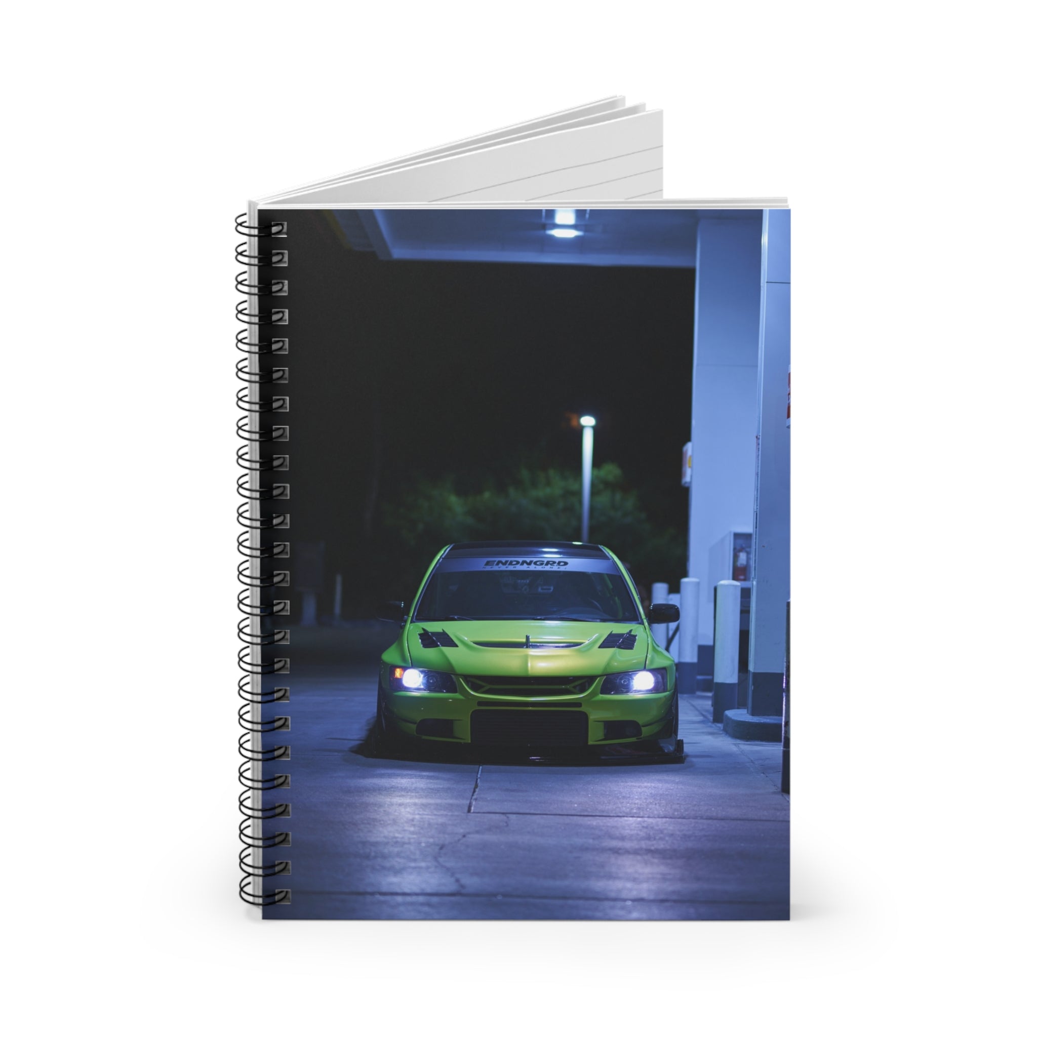 Mitsubishi Evo 9 Automotive Spiral Notebook #005 - Throttle Designs