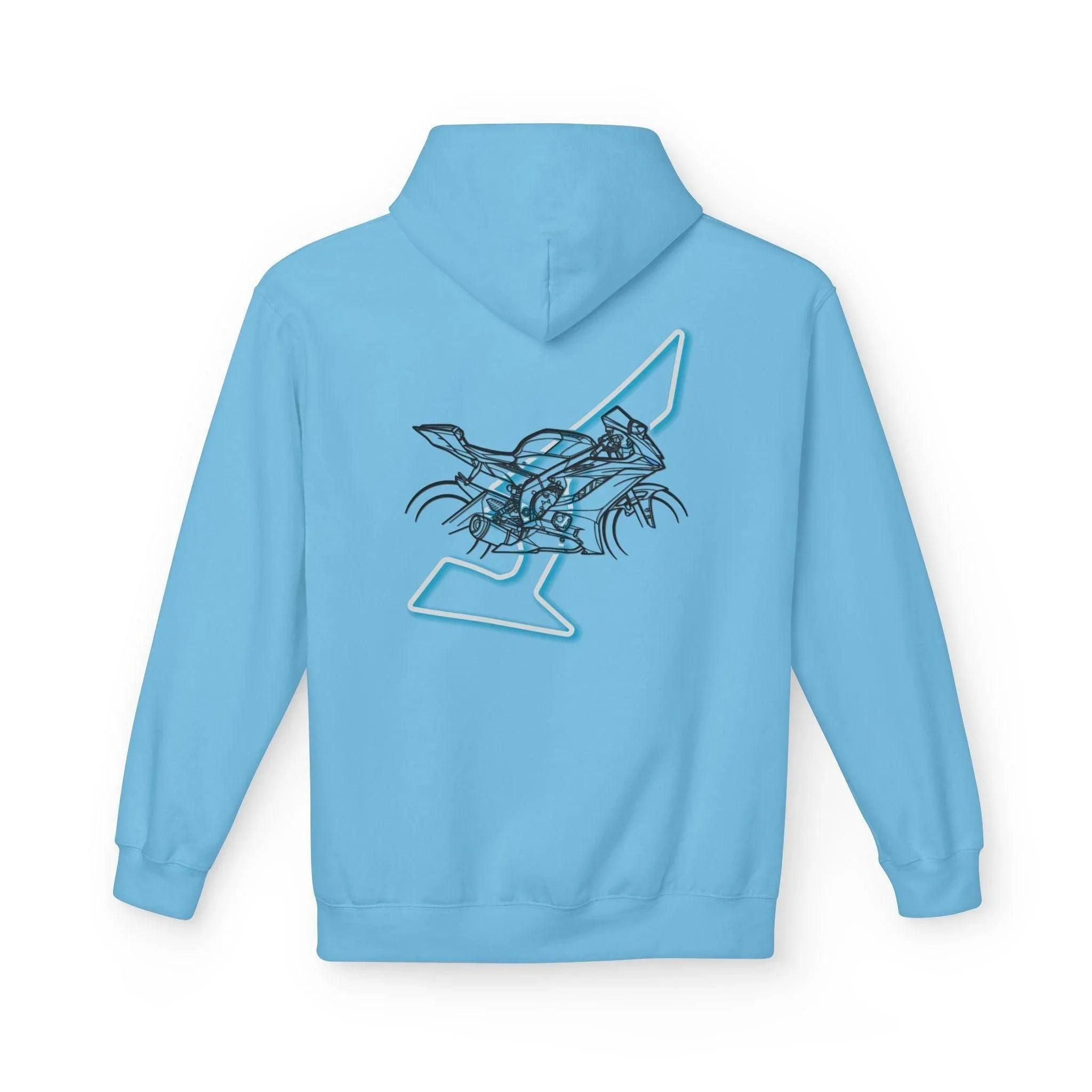 Yamaha R6 Circuit of the Americas Hoodie - Stylish Comfort for Racers