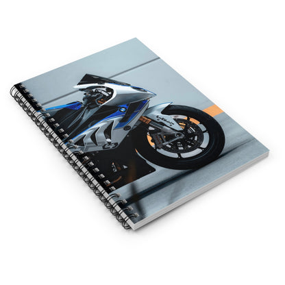 BMW S1000RR HP4 Motorcycle Spiral Notebook #002 - Throttle Designs