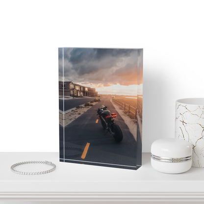 Aprilia RSV4 Motorcycle Acrylic Photo Block #014 - Throttle Designs