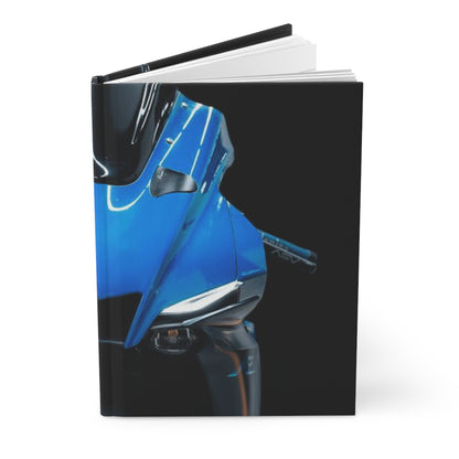 Yamaha R1 Motorcycle Hardcover Journal Notebook #001 - Throttle Designs