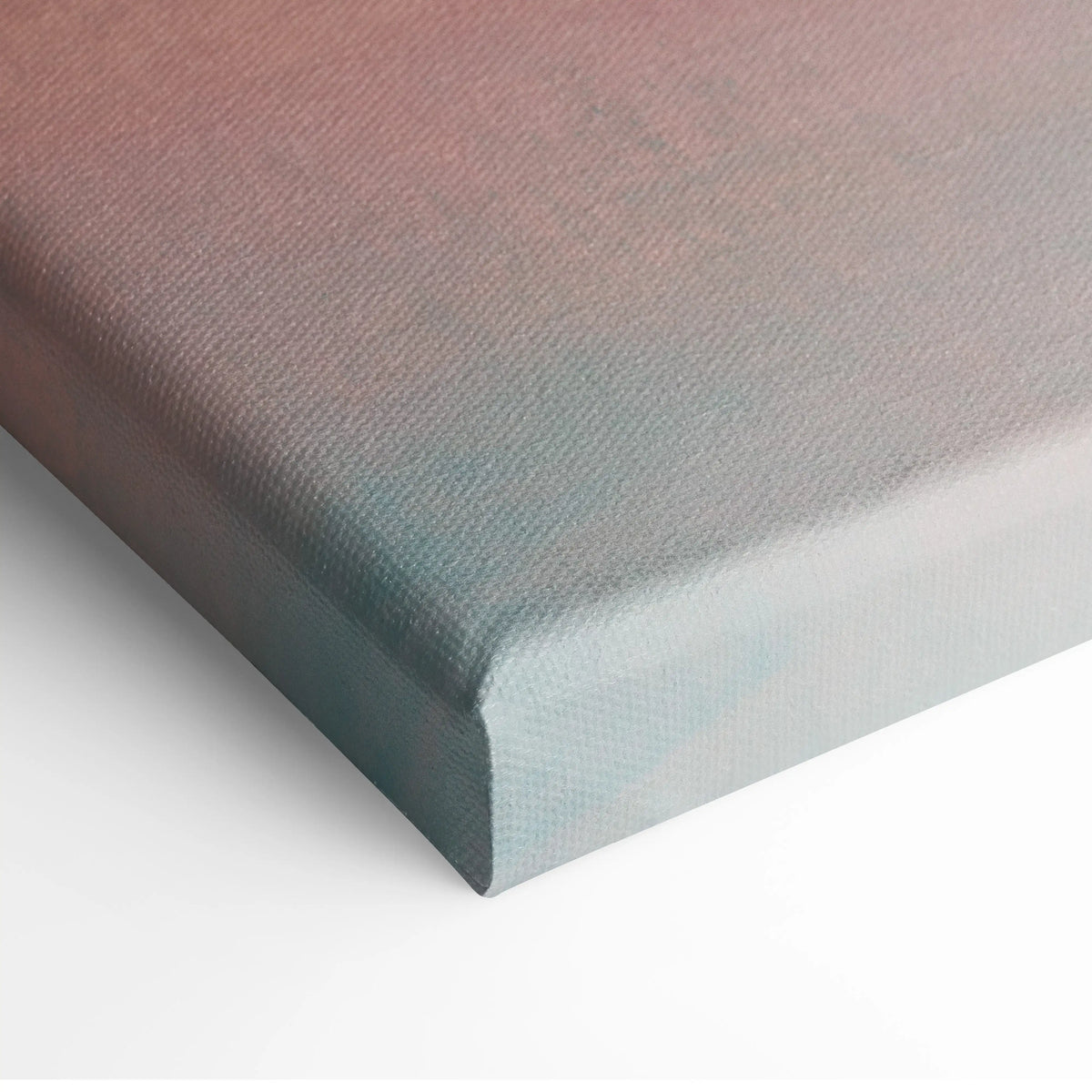 Porsche 911 gt3 rs inspired premium textured canvas art with gradient muted rose to soft teal for automotive decor